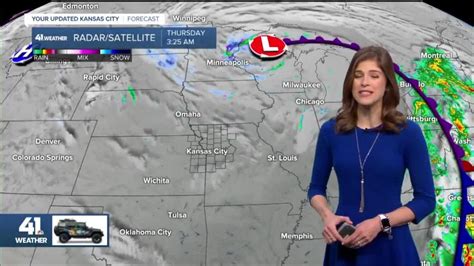 You will be able to watch the broadcast station with an antenna on Channel <strong>41</strong> or by subscribing to a live streaming service. . 41 kshb weather